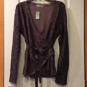 lacey long sleeve dress shirt